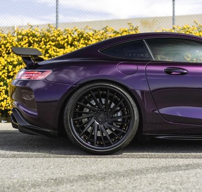 Plėvelė violetinė blizgi Metallic Crystal
