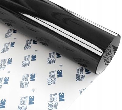 Plėvelė juoda blizgi 3M 2080-G12 50x152cm