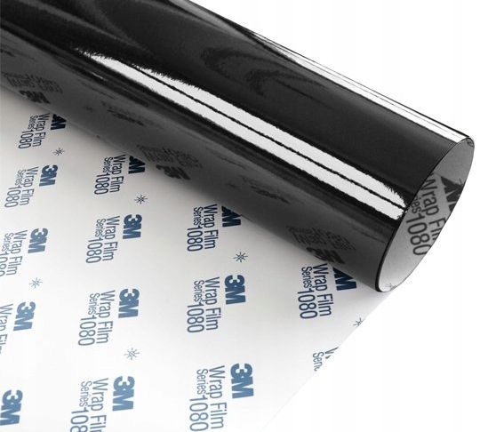 Plėvelė juoda blizgi 3M 2080-G12 50x152cm