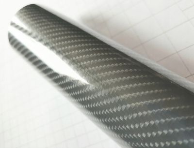 Plėvelė Carbon 5D pilka 50x152cm