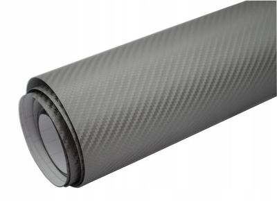 Plėvelė Carbon 3D pilka 50x152cm
