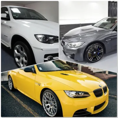 Automobilio apklijavimo plėvelė - blizgi Basic (įvairių spalvų)