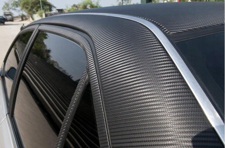 Automobilio apklijavimo plėvelė - Carbon 3D