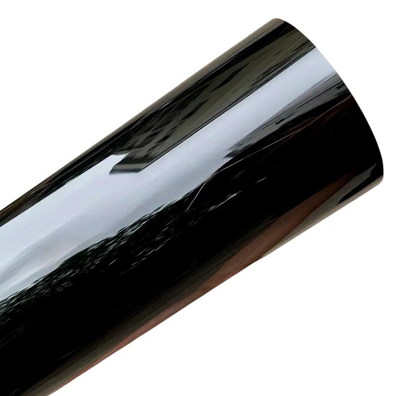 Automobilio apklijavimo plėvelė - blizgi Clear juoda (piano black)