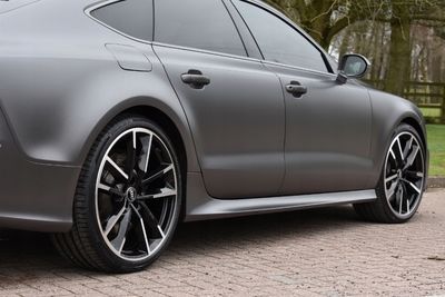 Automobilio apklijavimo plėvelė - aksomas pilka