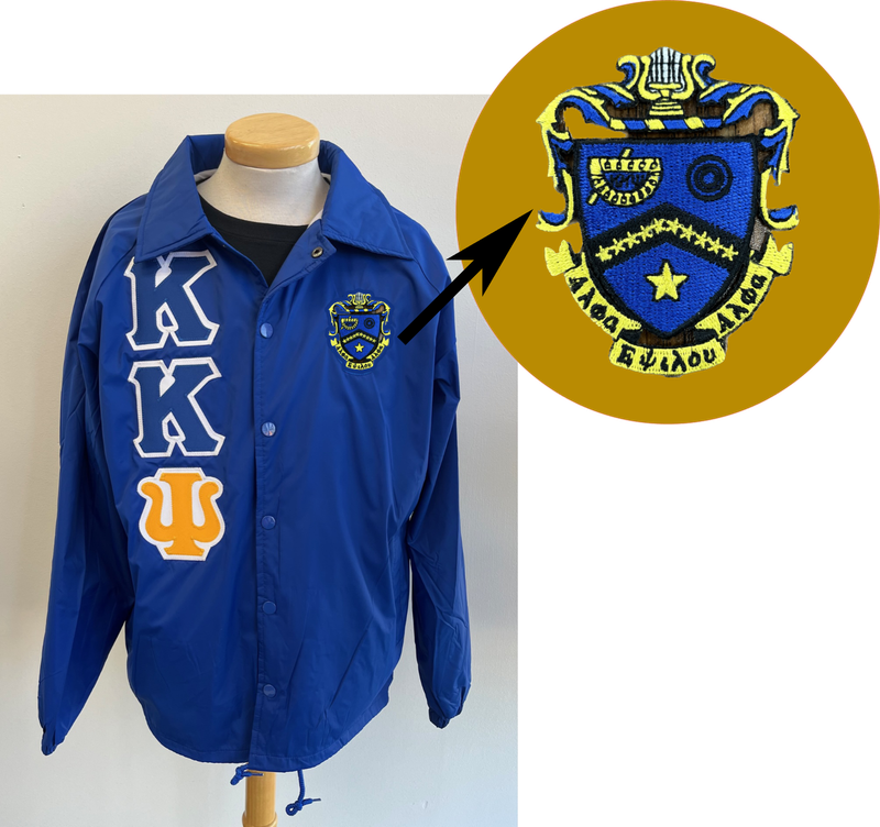 KKPsi Coach Jacket Lt. Lined