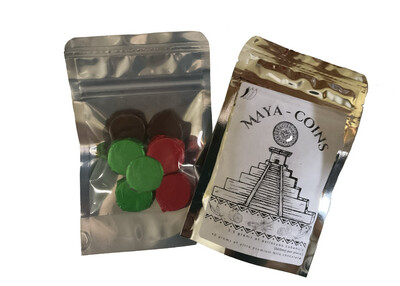 Wizard Snack “Maya- Coins” *7 pieces (500mg each) Mushroom Chocolates