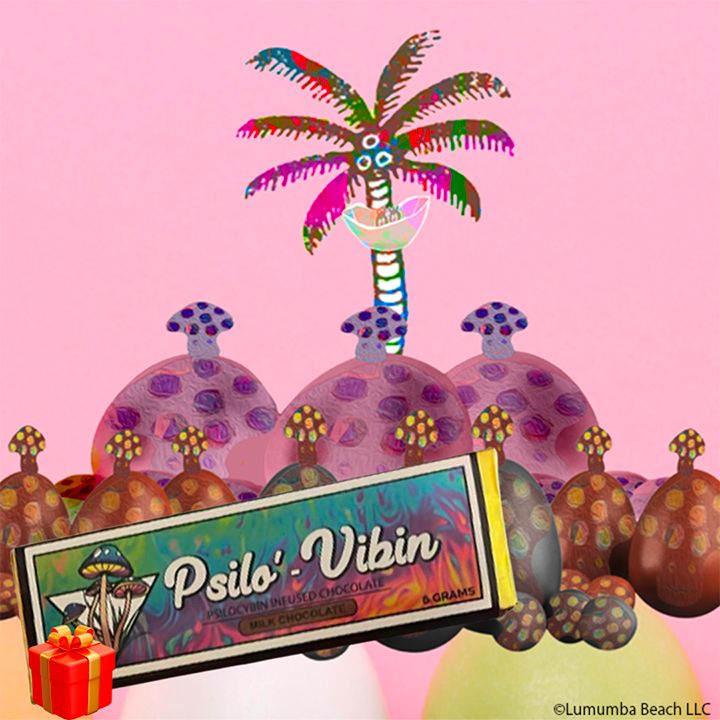 Mushroom Head’s “Chocolate” Island Digital Art