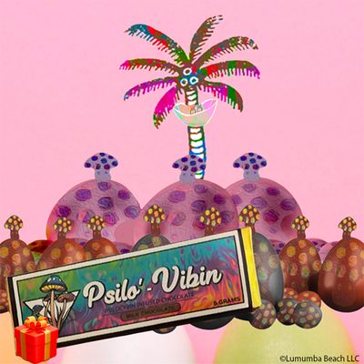 Mushroom Head’s “Chocolate” Island Digital Art