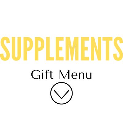 Supplements Gift Menu