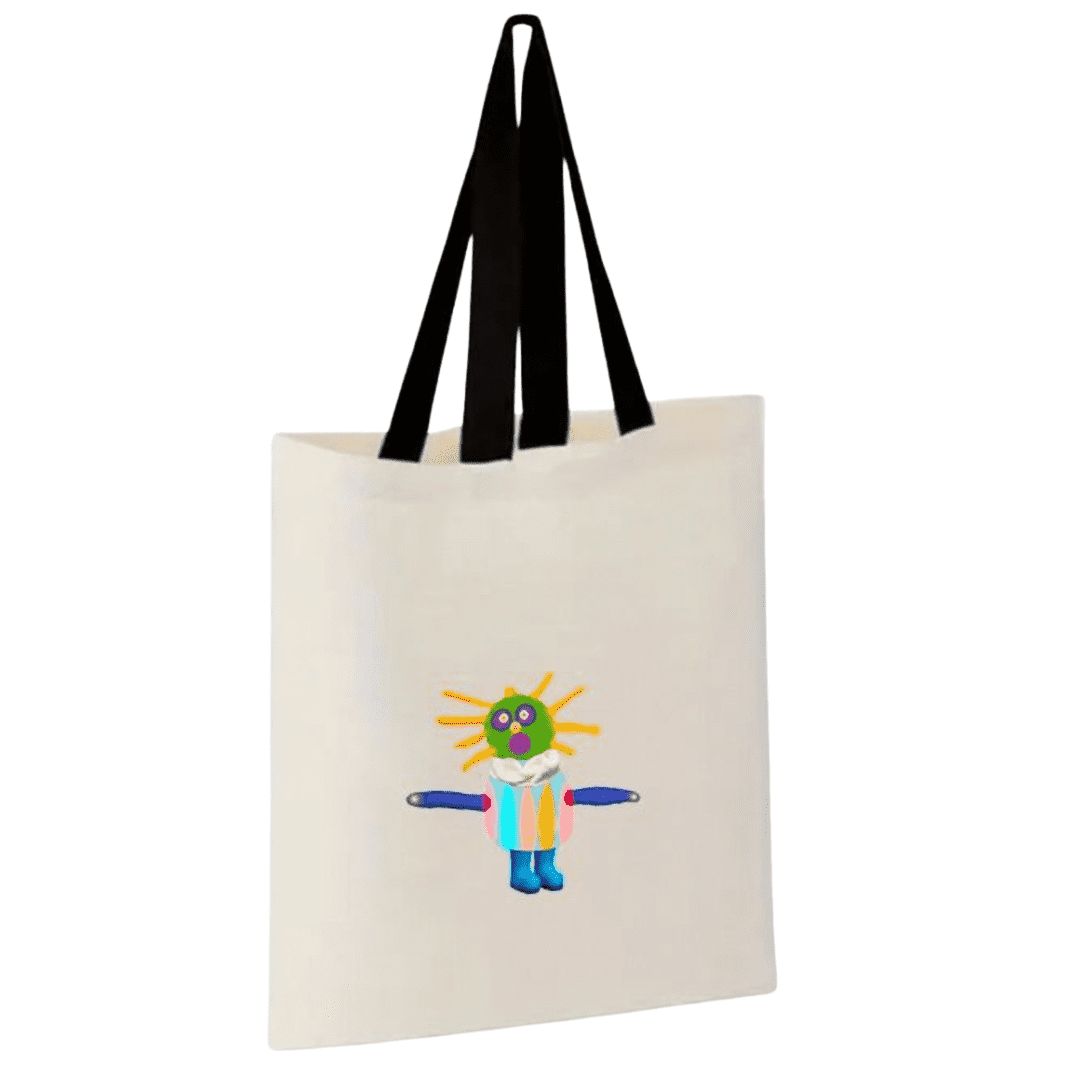 COTTON CANVAS ECO BAG (Frosty The Sunny Man)