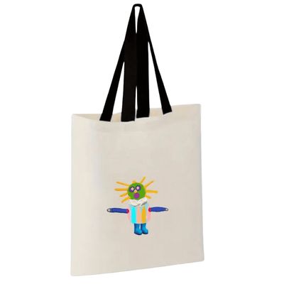COTTON CANVAS ECO BAG (Frosty The Sunny Man)