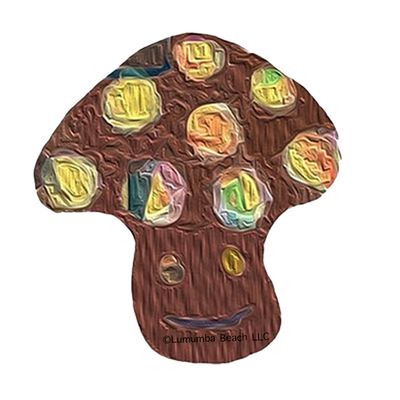 Raw Mushroom | Digital Art