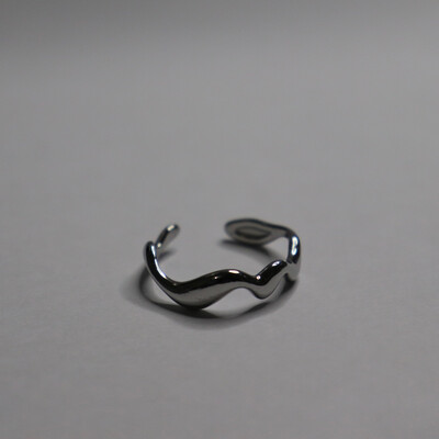 Abstract Wave Ring
