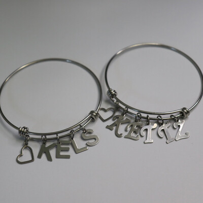 Customizable Initials Bracelet