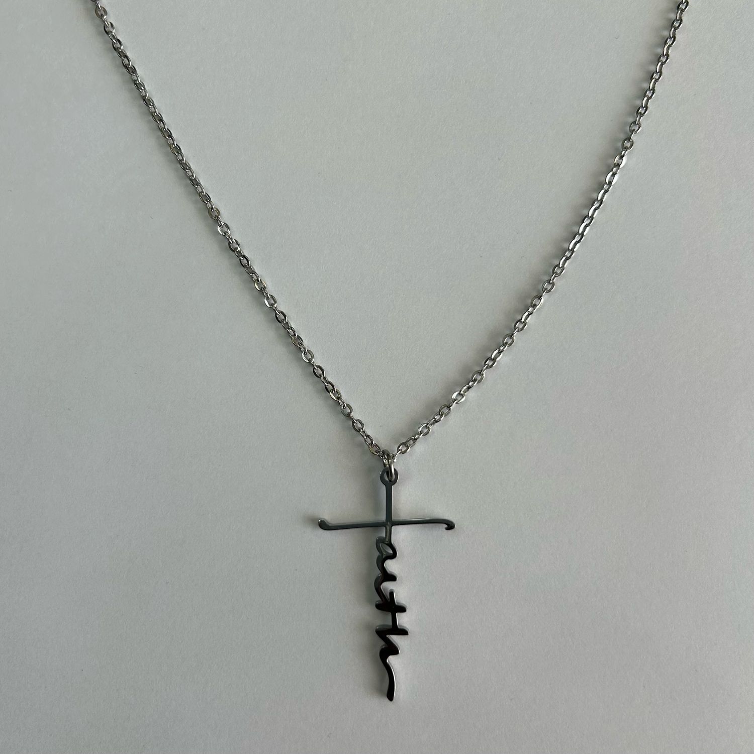 Faith Cross Necklace