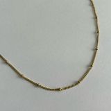 Gold Beaded Anklet