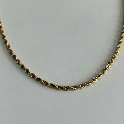 Gold Rope Anklet