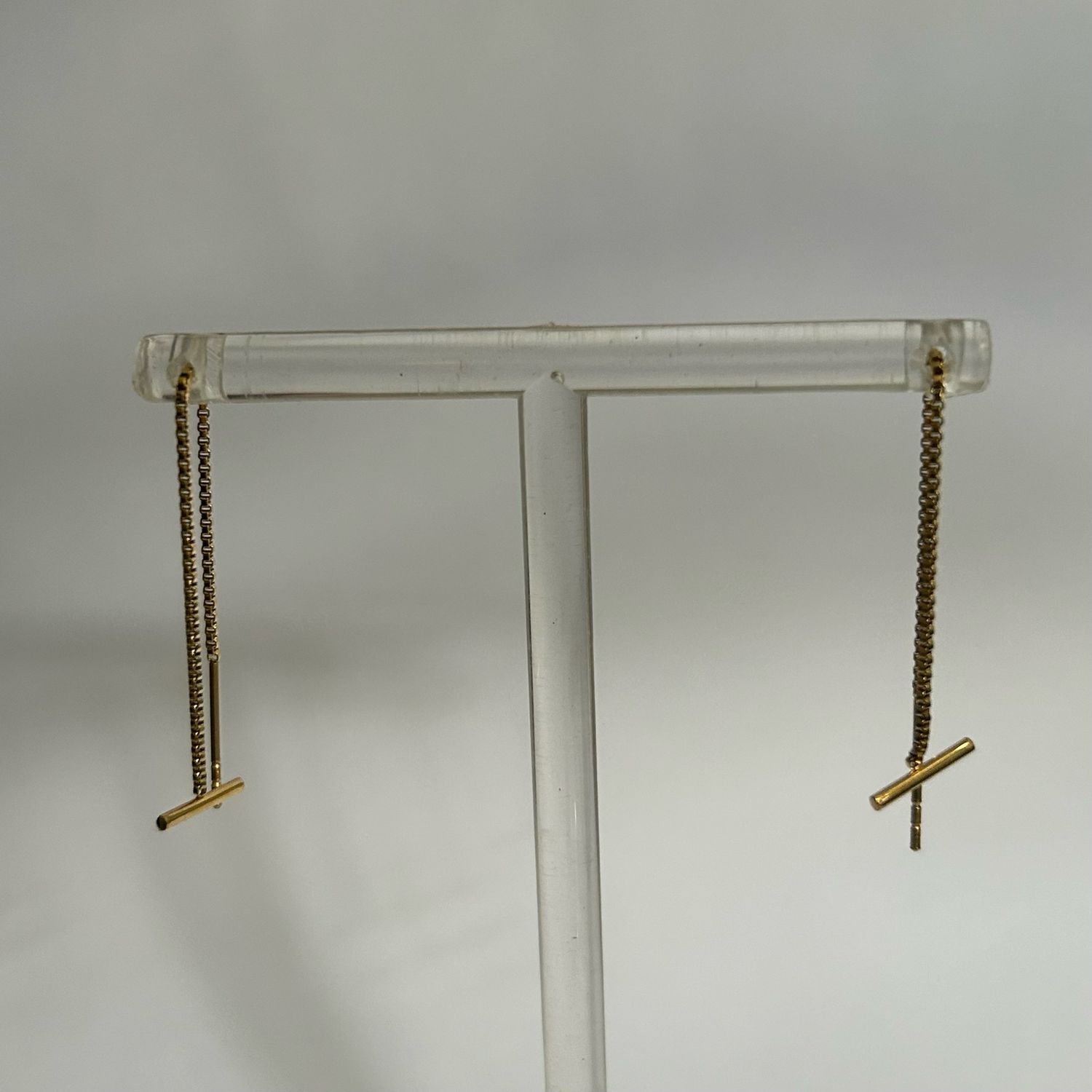 Gold Thread Earrings
