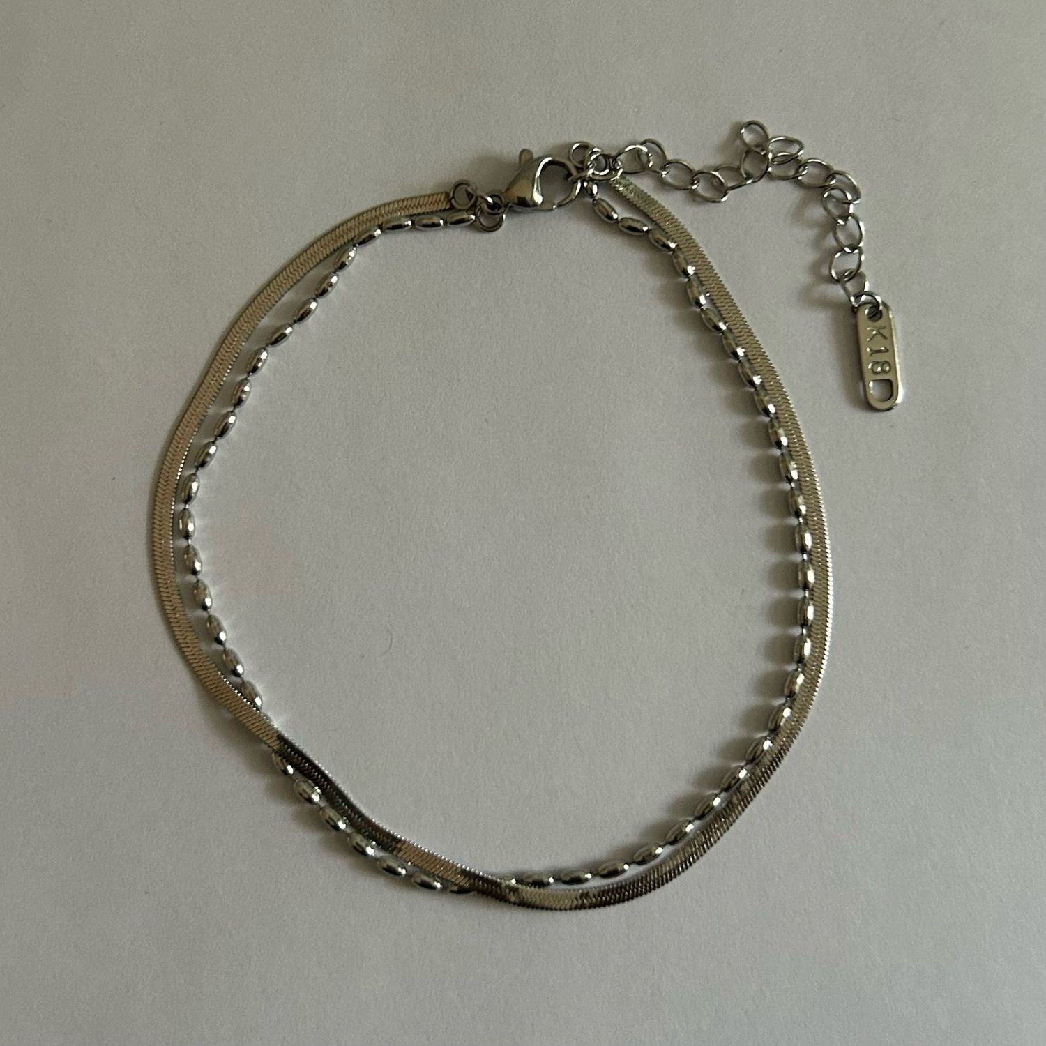 Layered Anklet