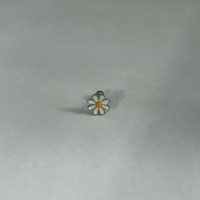 Enamel Flower Cartilage Earring