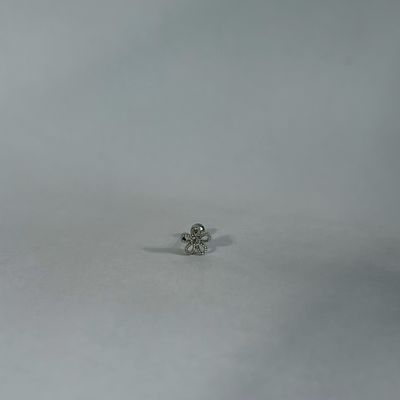 Rhinestone Flower Cartilage Earring