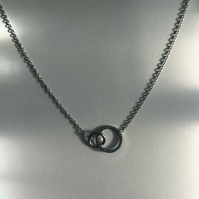 Zirconia Circle Necklace