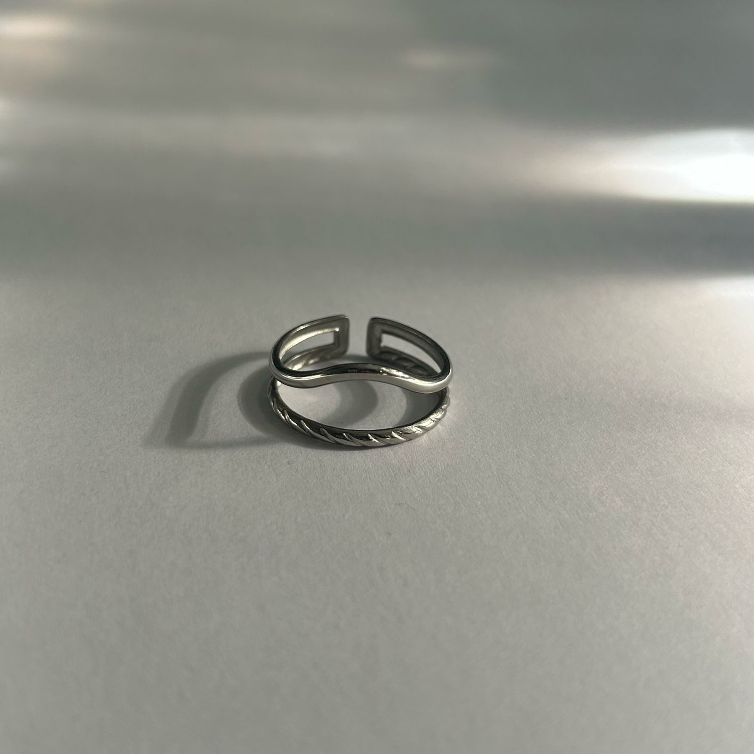 Textured Layered Ring