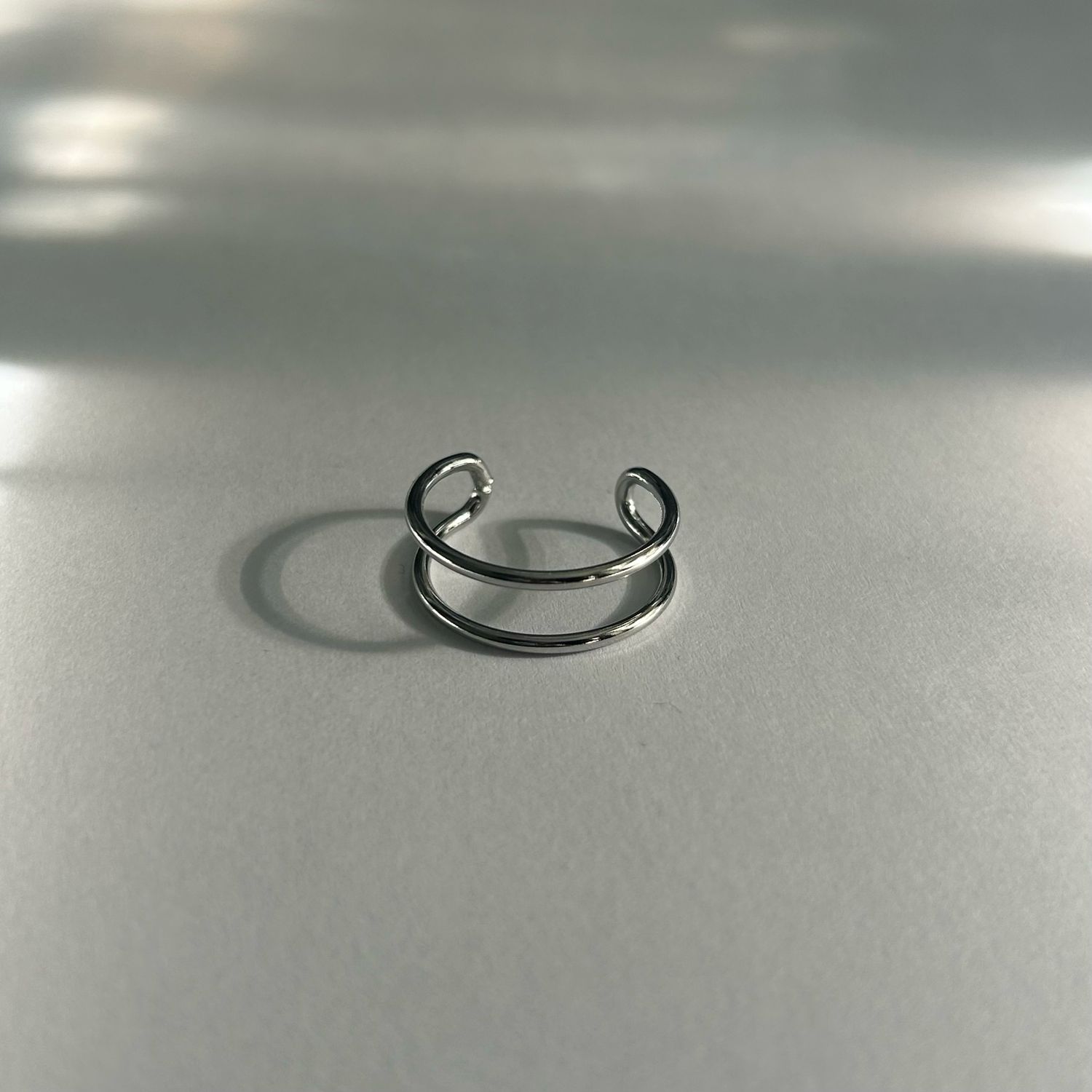 Simplicity Double Cuff Ring