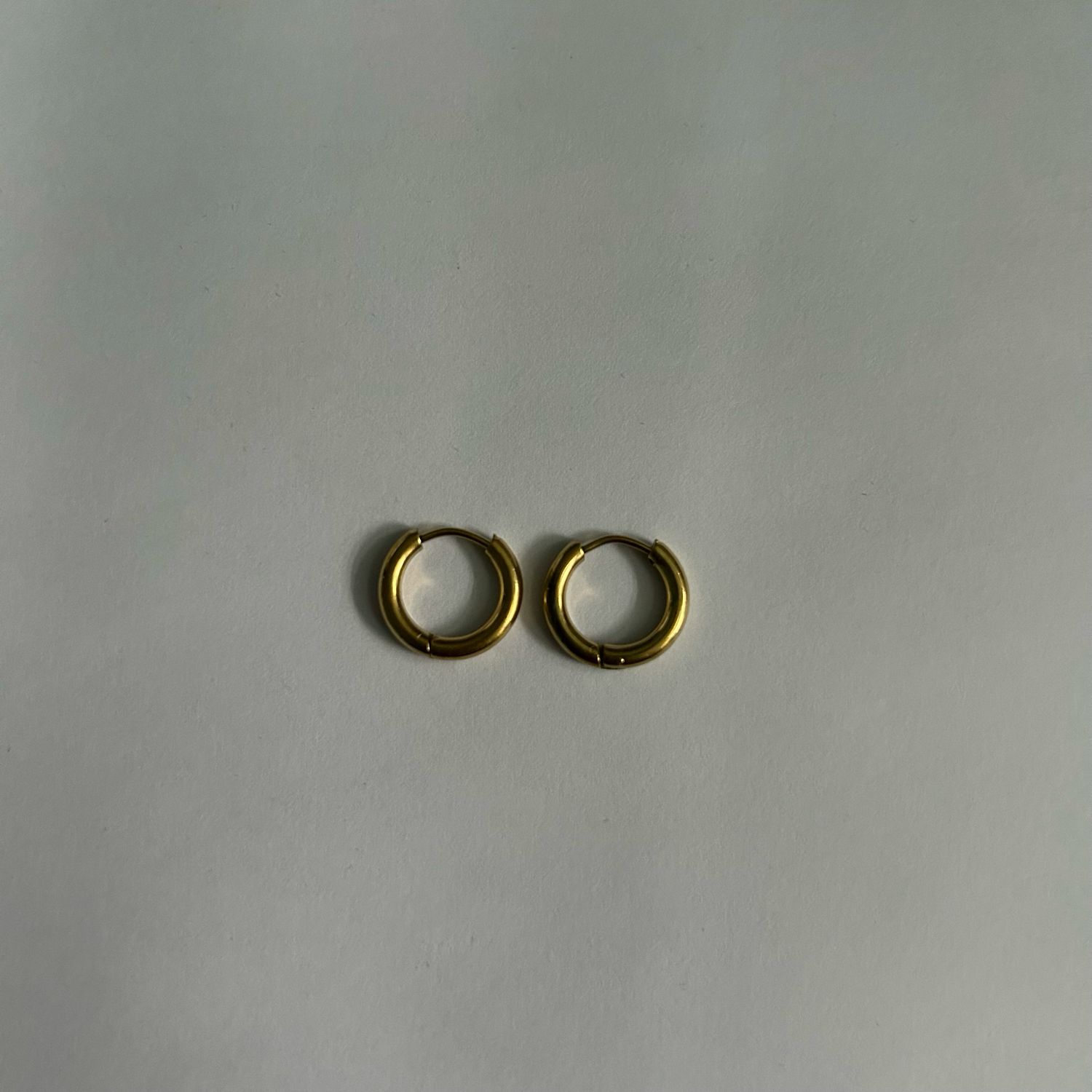 Simple Huggie Hoops Small