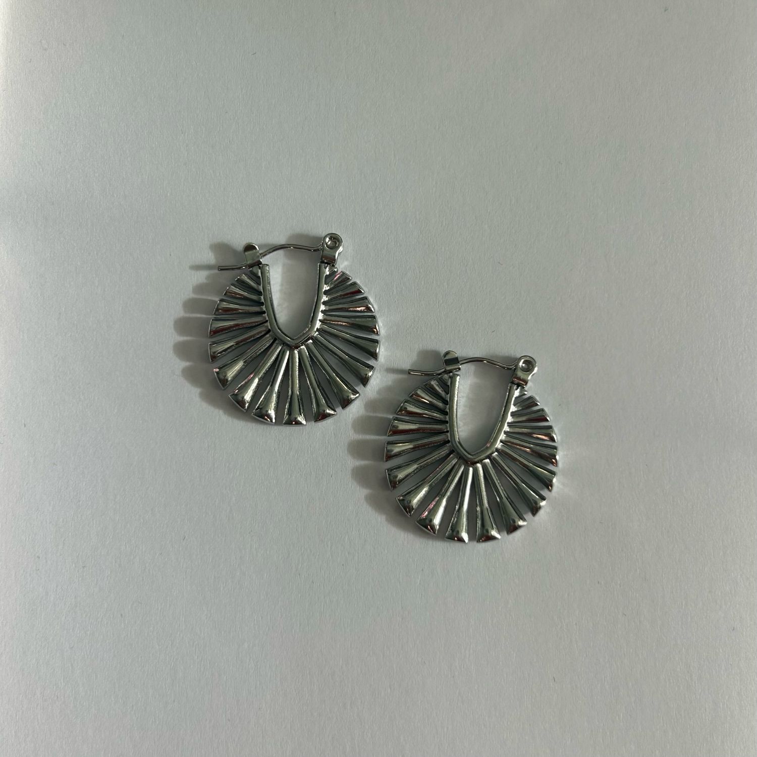Radiant Sun Earrings Hoops