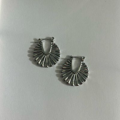 Radiant Sun Earrings Hoops