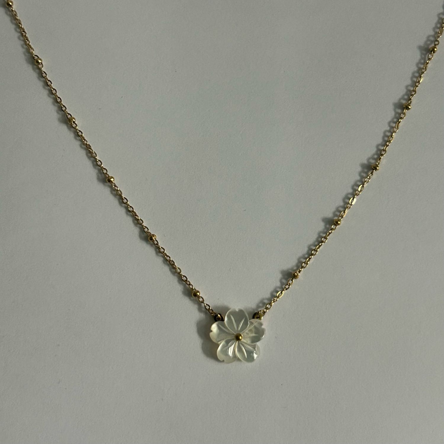 Petal Shell Necklace