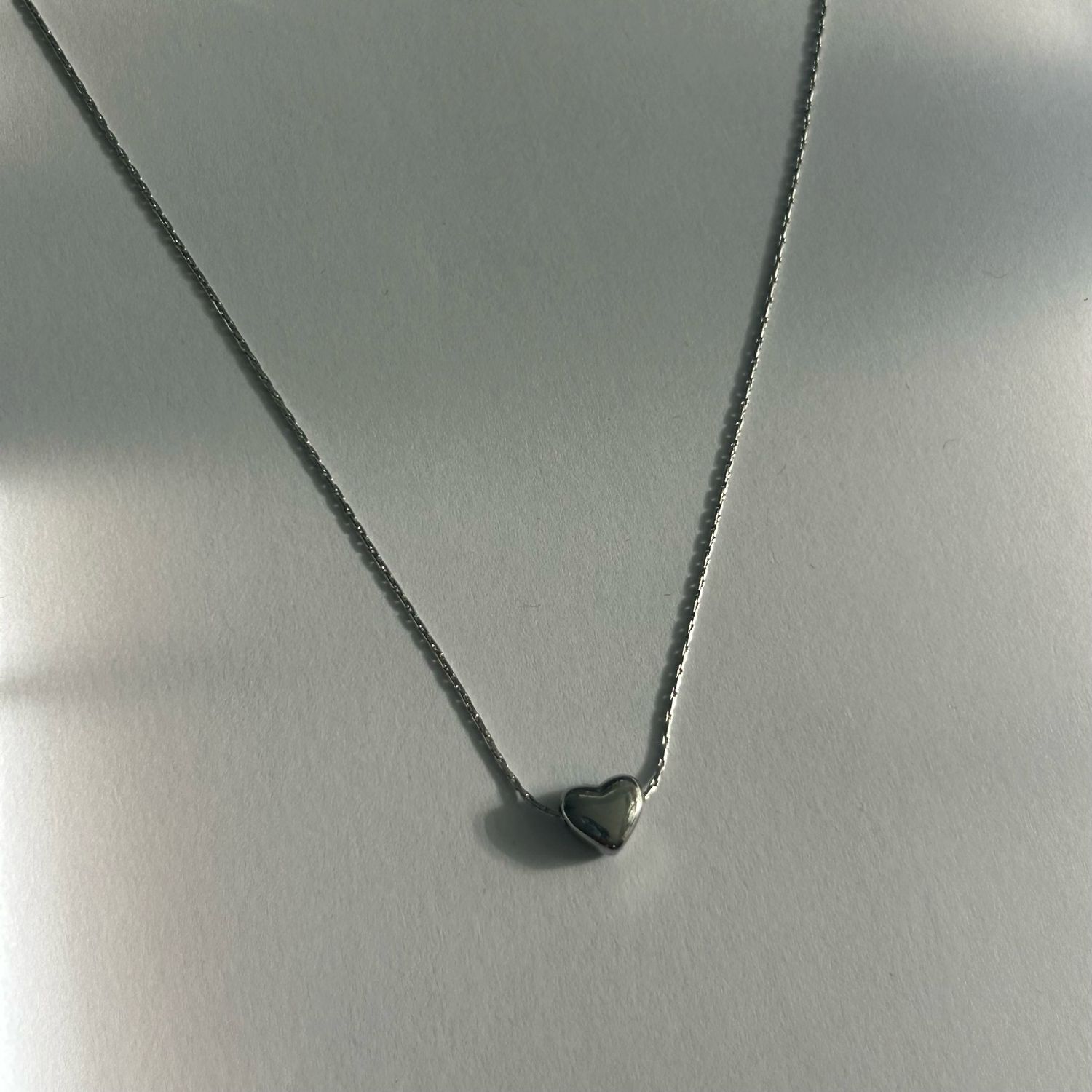 Mini Heart Pendant Necklace