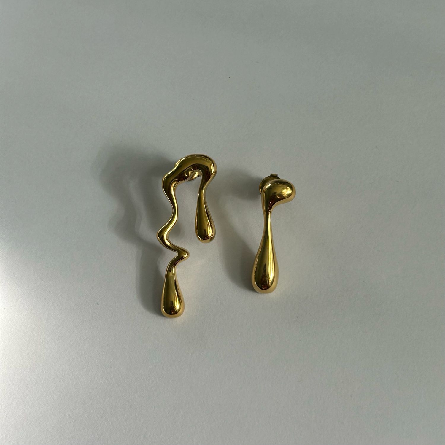 Gold Drip Earrings
