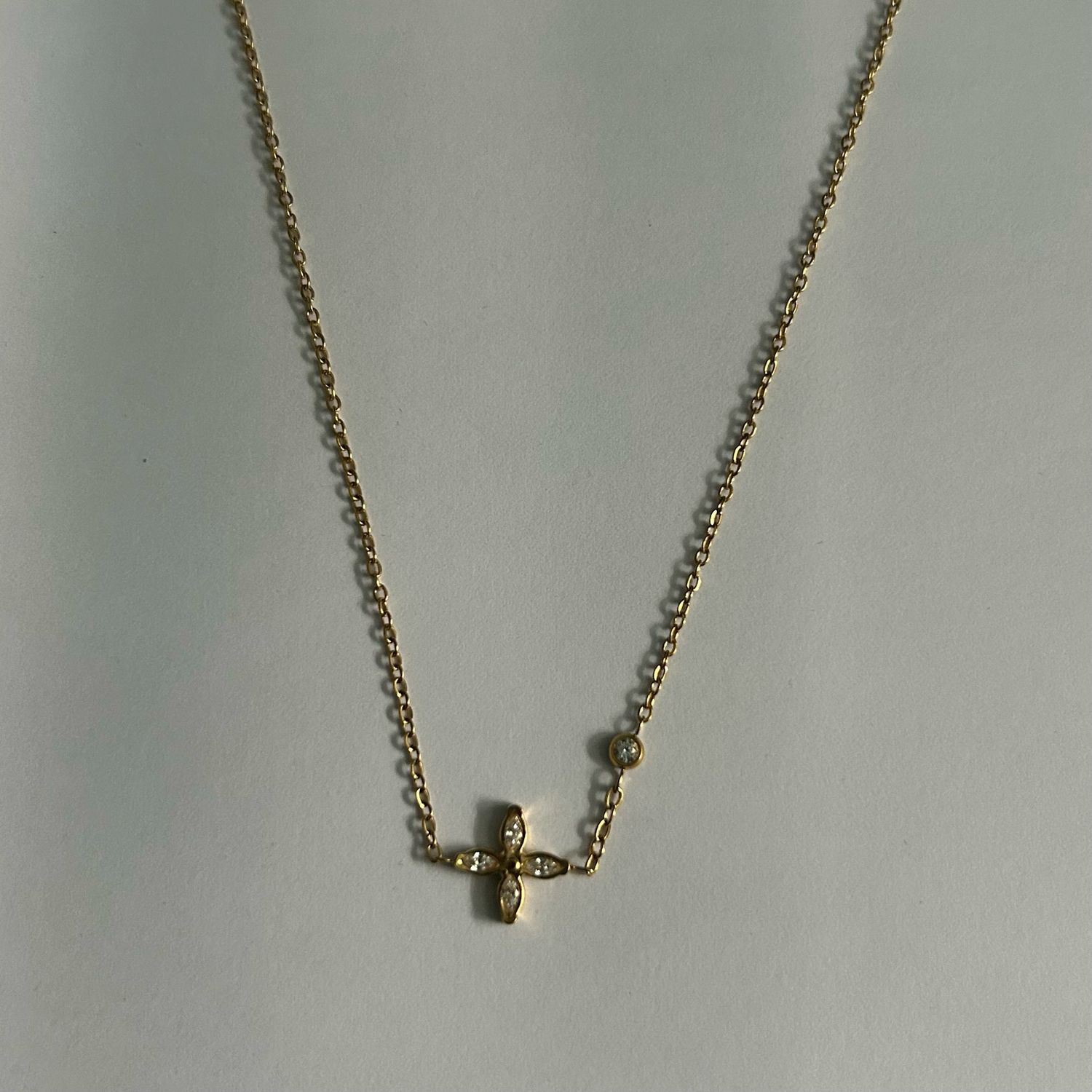 Bloomstone Flower Necklace