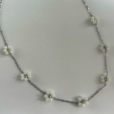 Bloom Flower Pendant Necklaces