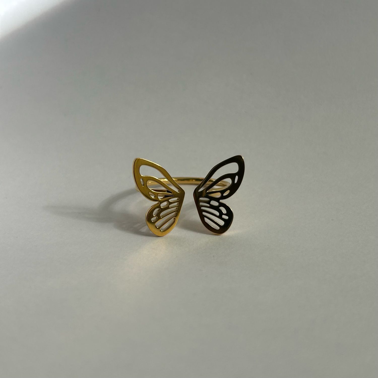 Gold Butterfly Ring