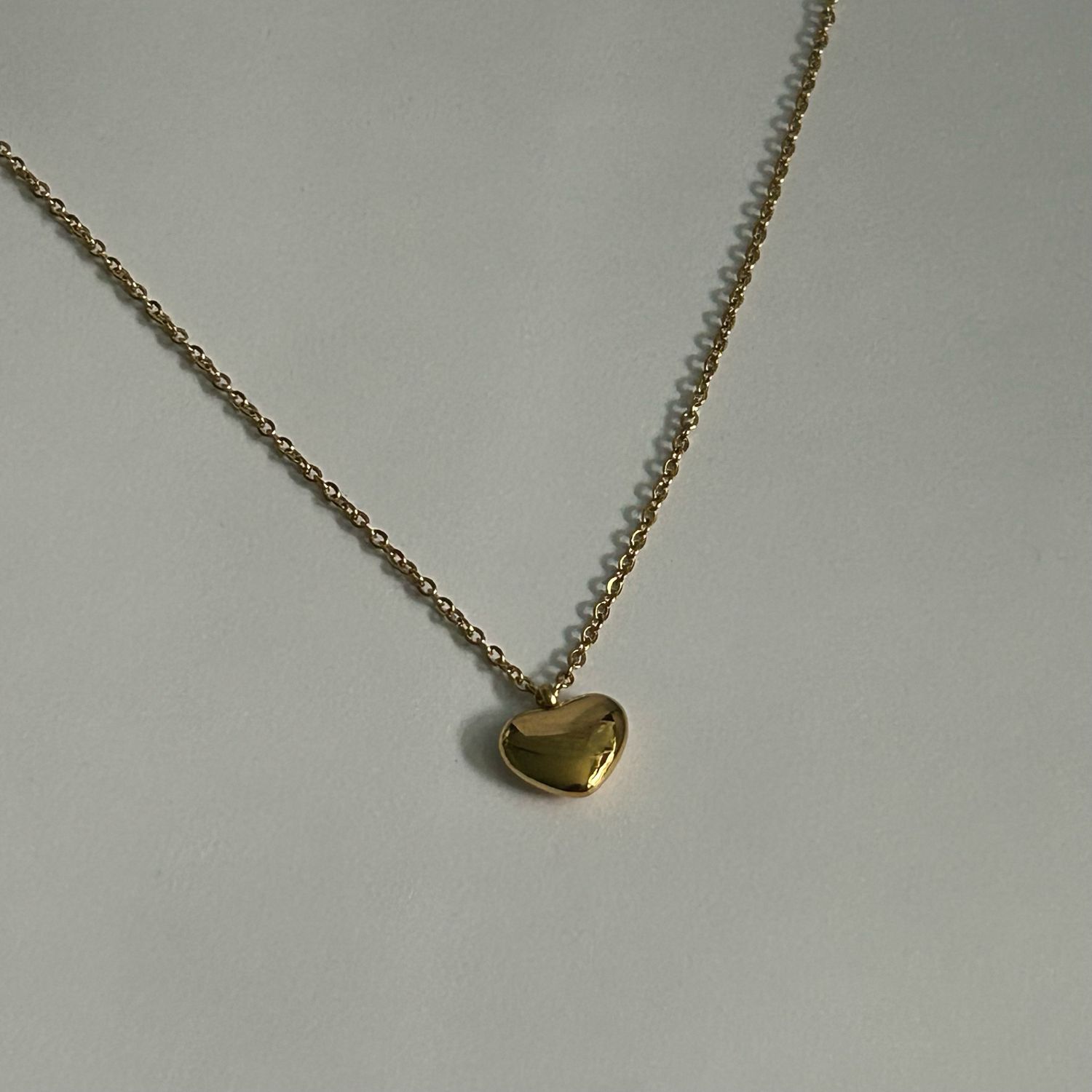 Simplicity Gold Heart Necklace
