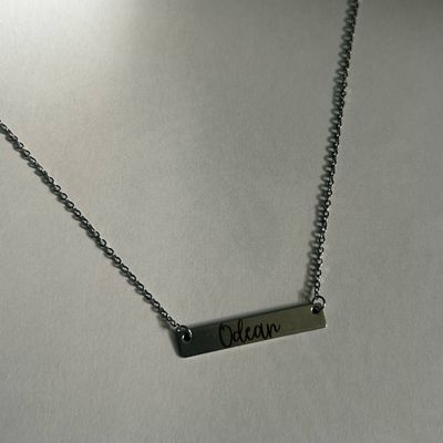 Bar Necklace – Engravable