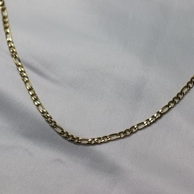 Thin Gold Figaro Necklace