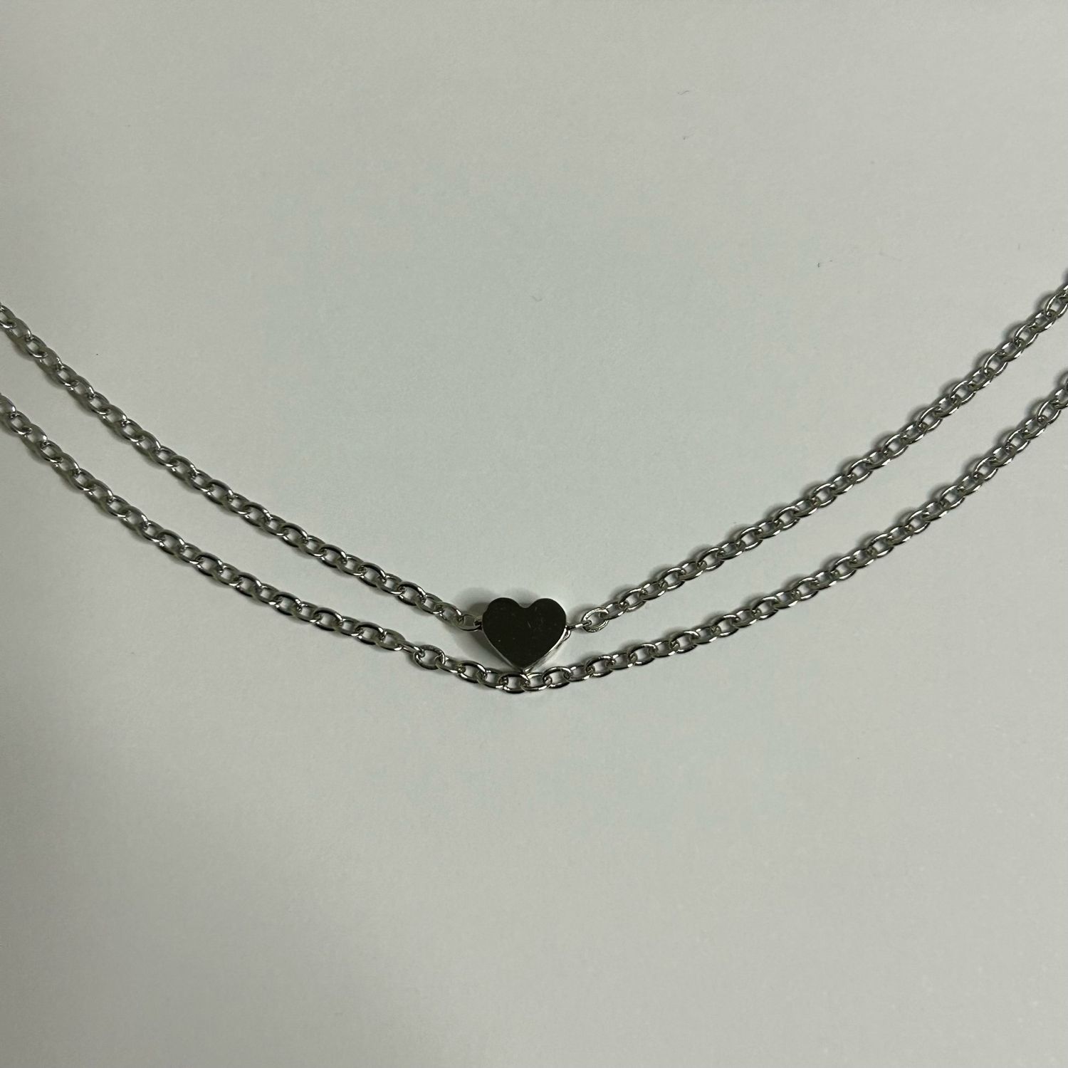 Layered Heart Anklet