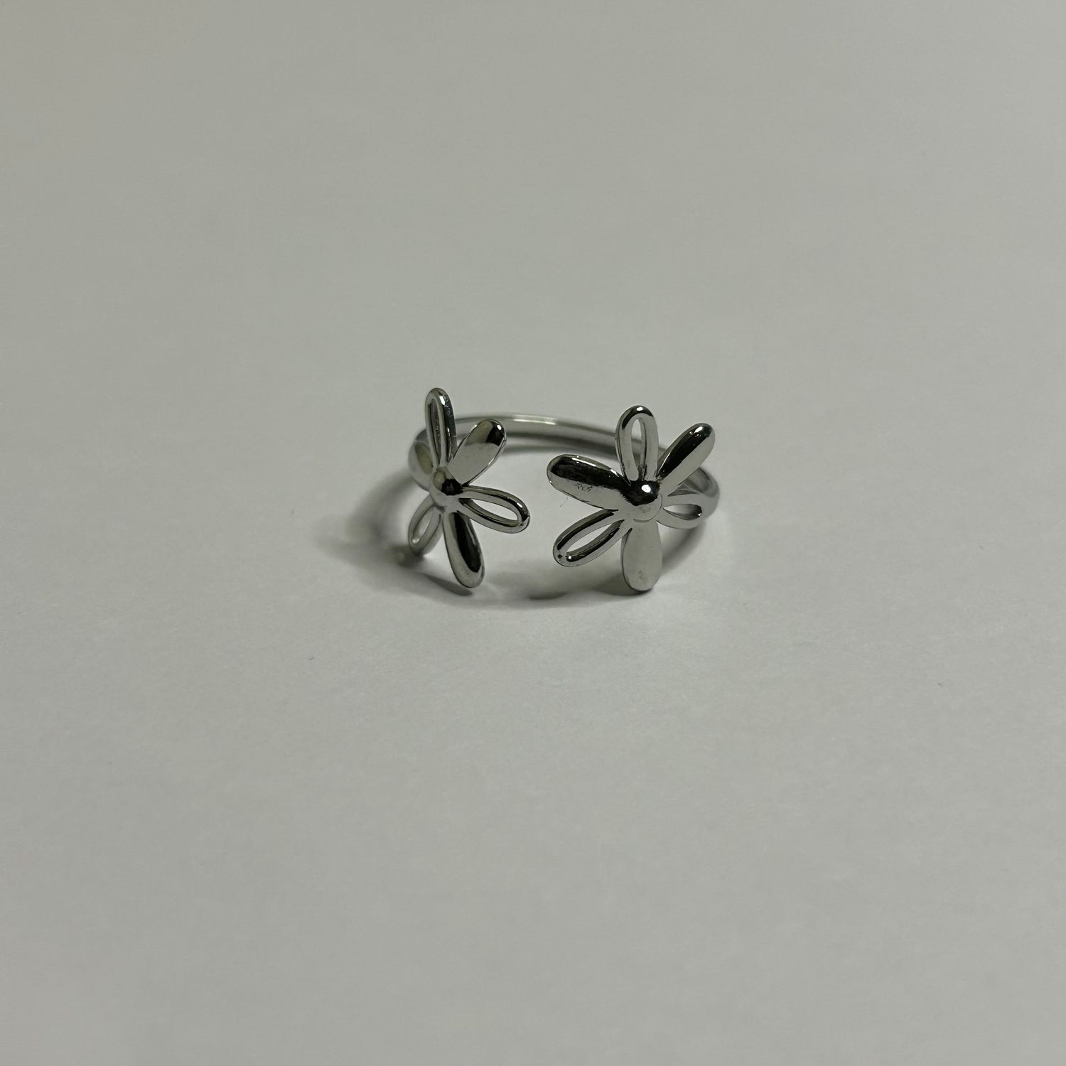 Cuff Flower Ring