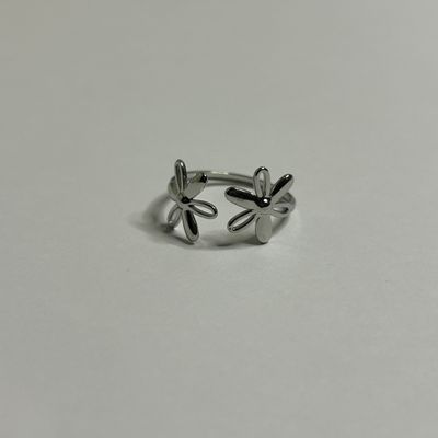 Cuff Flower Ring