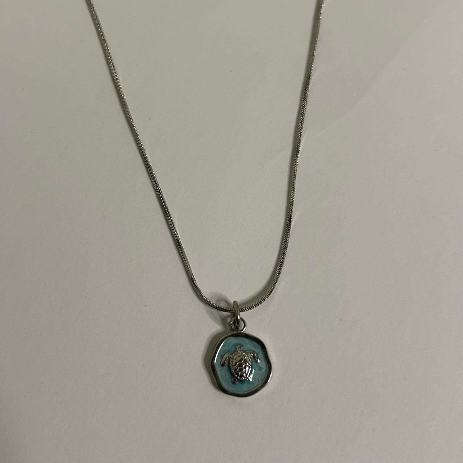 Turtle Charm Necklace