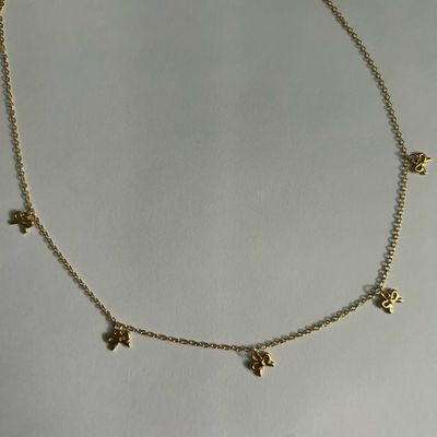 5 Bow Necklace