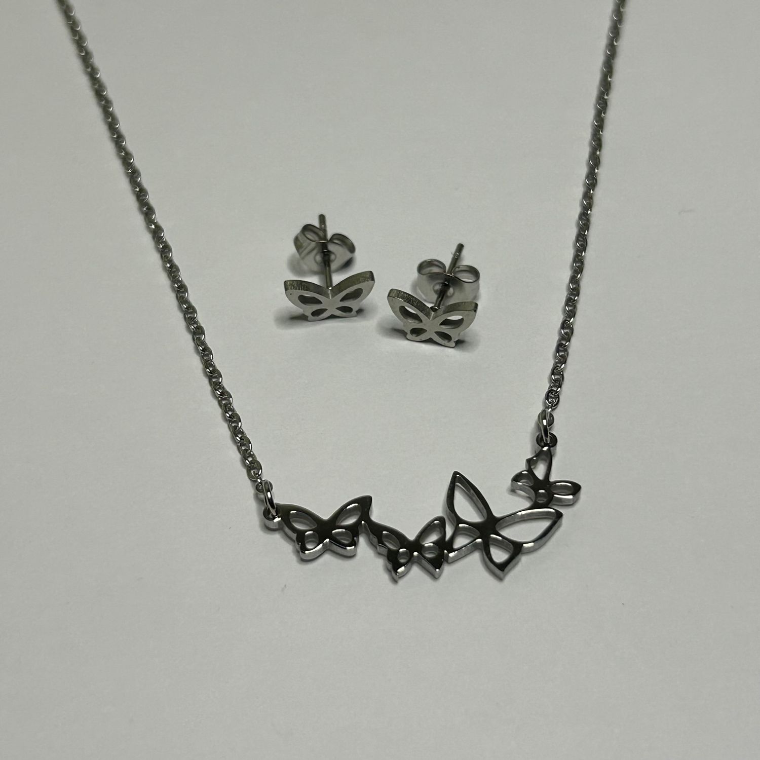 Butterfly Necklace Set