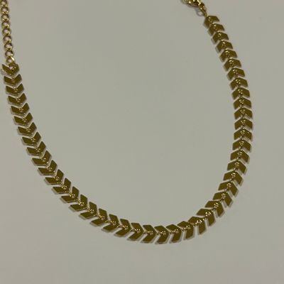 Gold Arrow Link Anklet