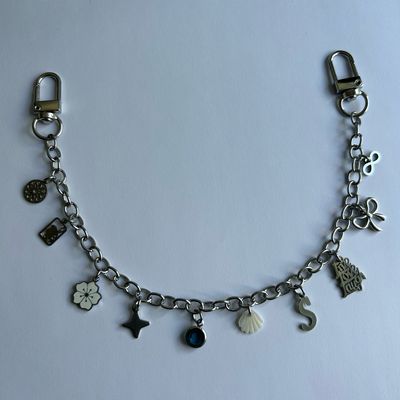 Customizable Bag Charm Keychain