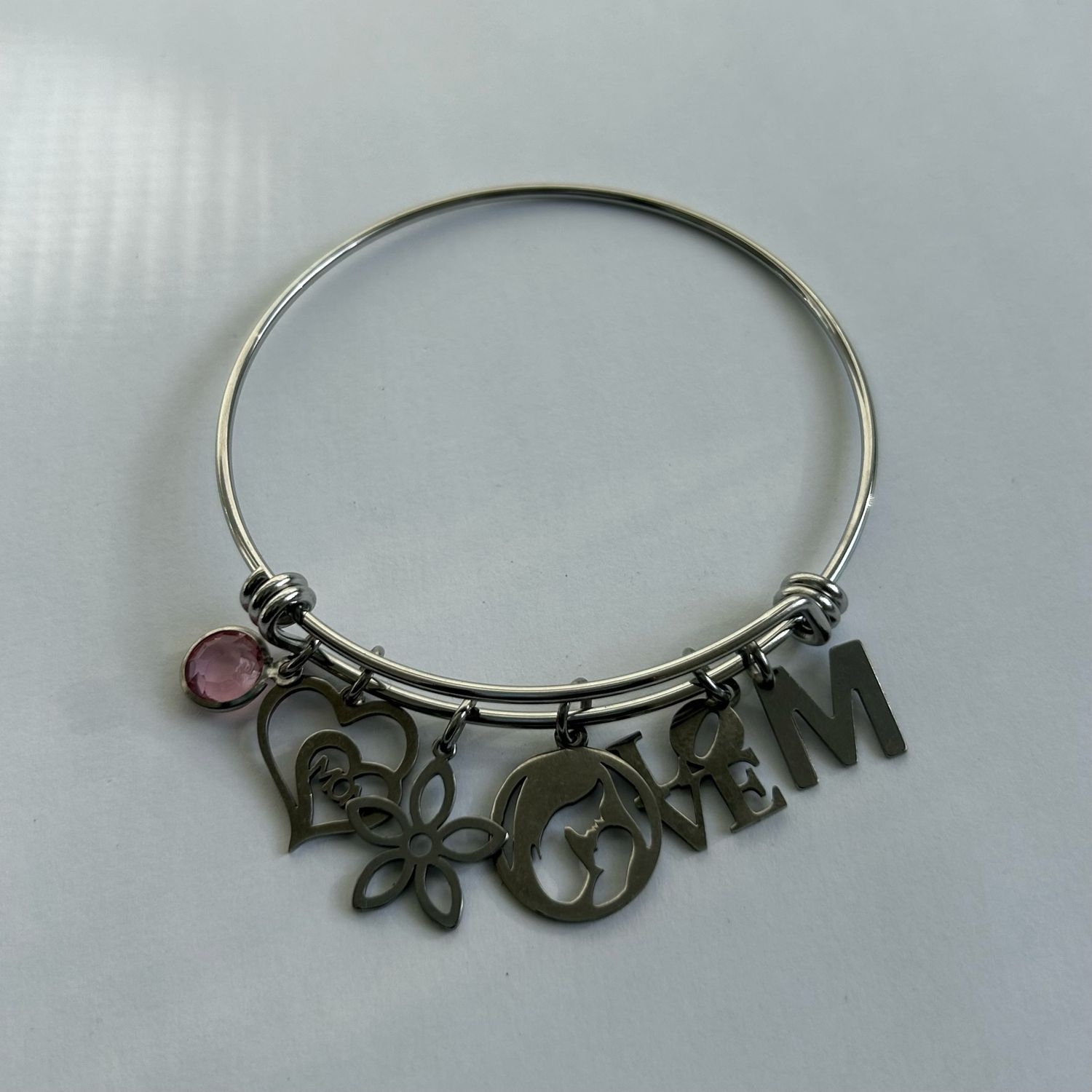 Motherly Love Bangle Bracelet